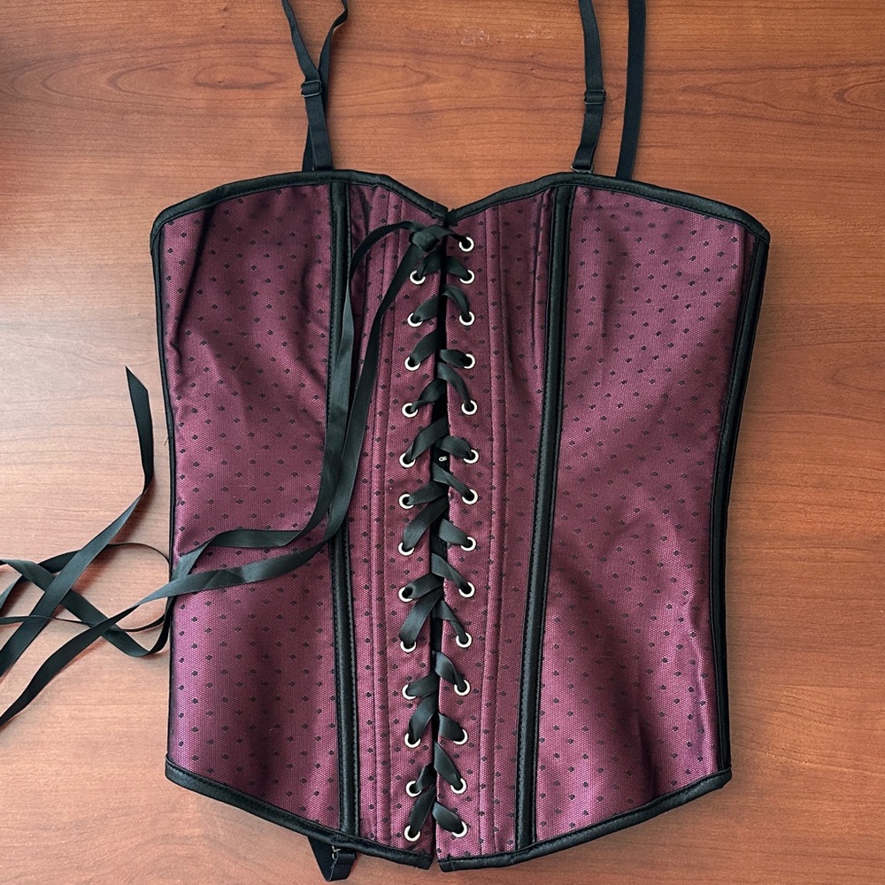 Purple Lace Corset